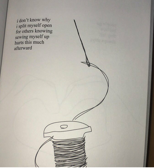 Caring too much is what’s breaking me.