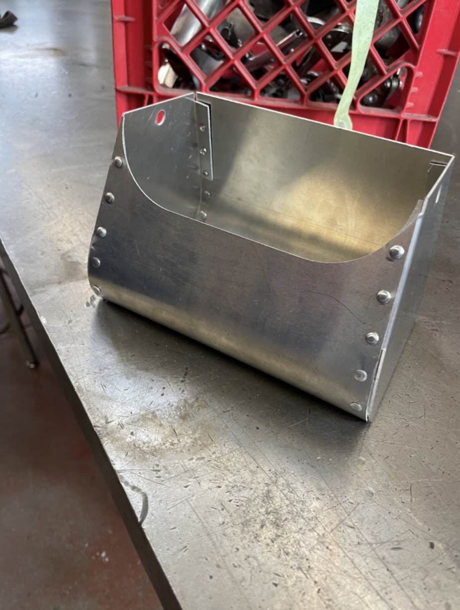 Final riveted body