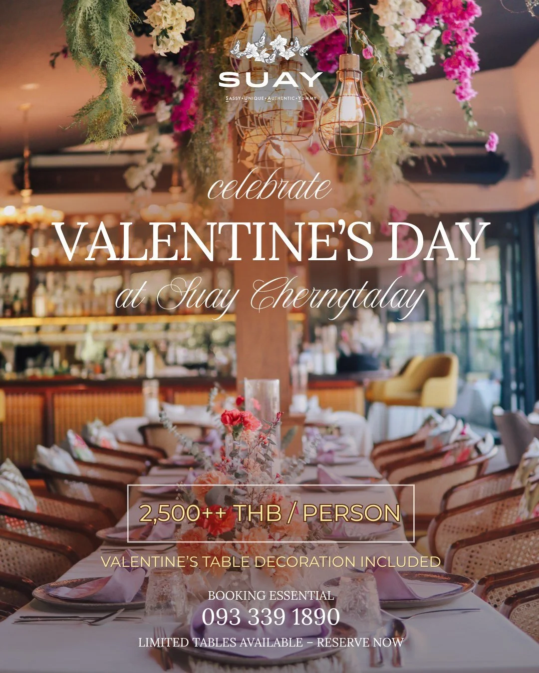 Celebrate 𝑽𝒂𝒍𝒆𝒏𝒕𝒊𝒏𝒆’𝒔 𝑫𝒂𝒚 at 𝑺𝑼𝑨𝒀 𝑪𝒉𝒆𝒓𝒏𝒈𝒕𝒂𝒍𝒂𝒚