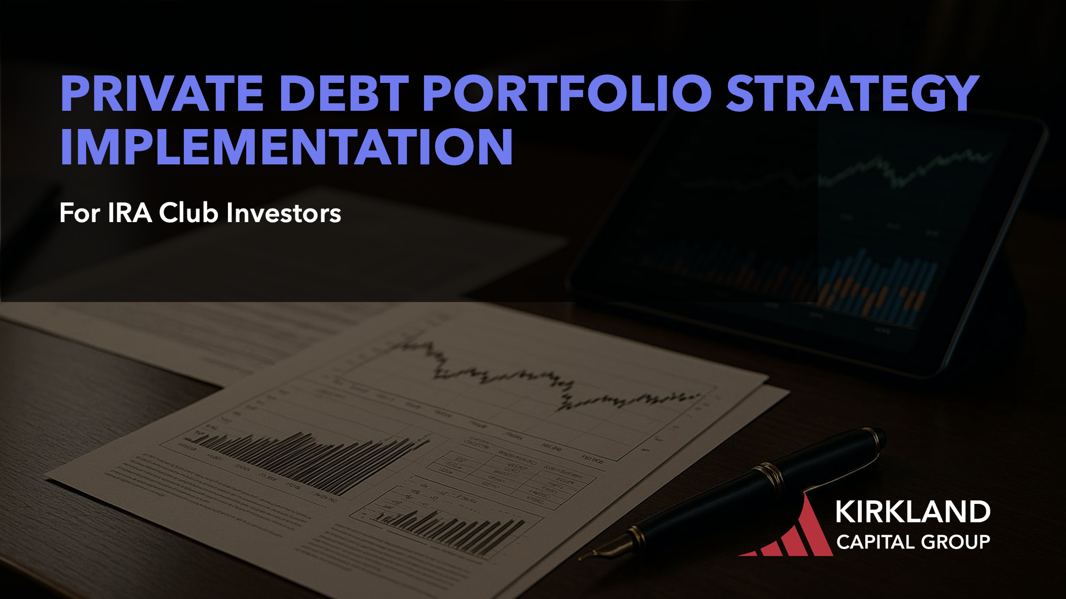 Private Debt Investing: How Fixed Income Is Evolving for High‑Net‑Worth Investors