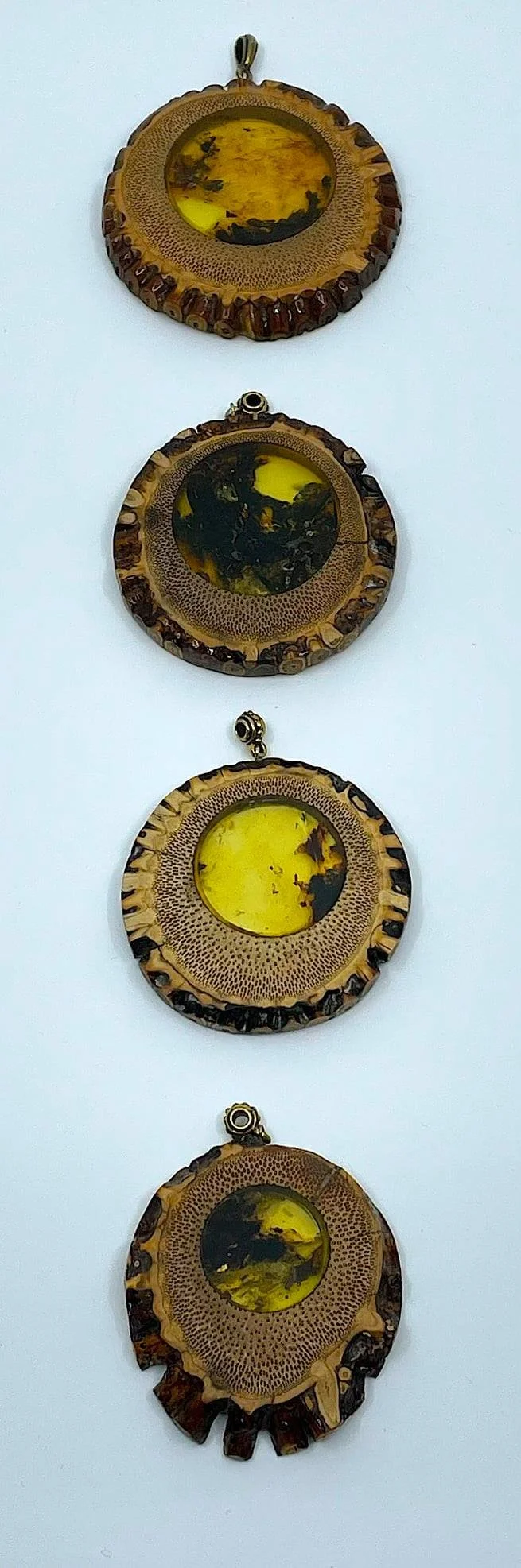 Shakuhachi and Sunroot Pendants