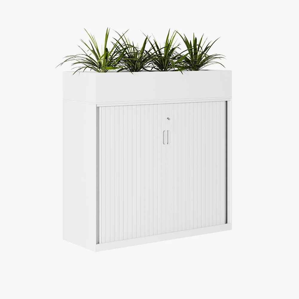 Tambour Unit with Planter
