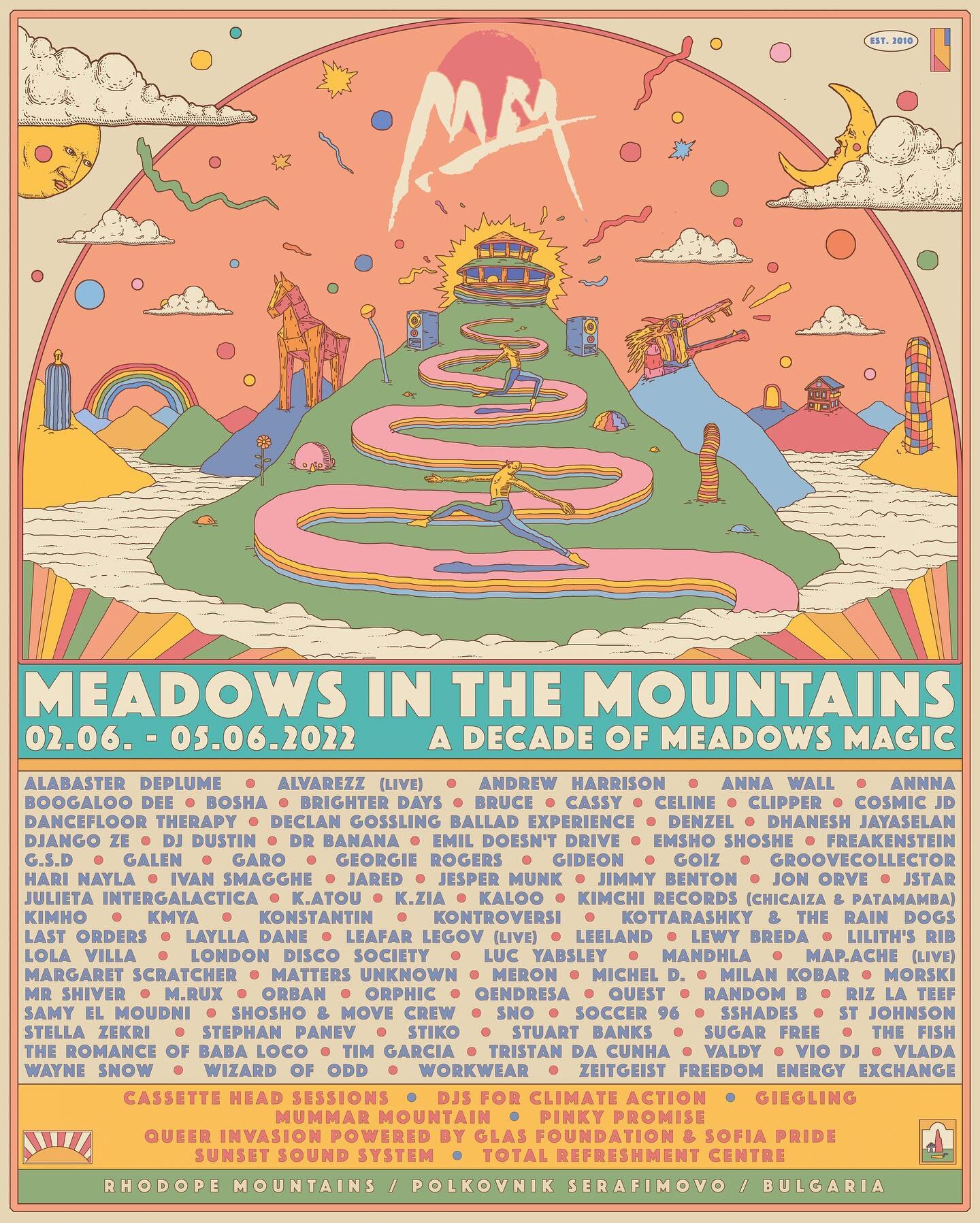 From a small party to an international arts community advancing environmental education and justice, we&rsquo;re excited to be a part of @MeadowsInTheMountains as the festival returns this weekend with an amazing lineup and an even stronger mission t