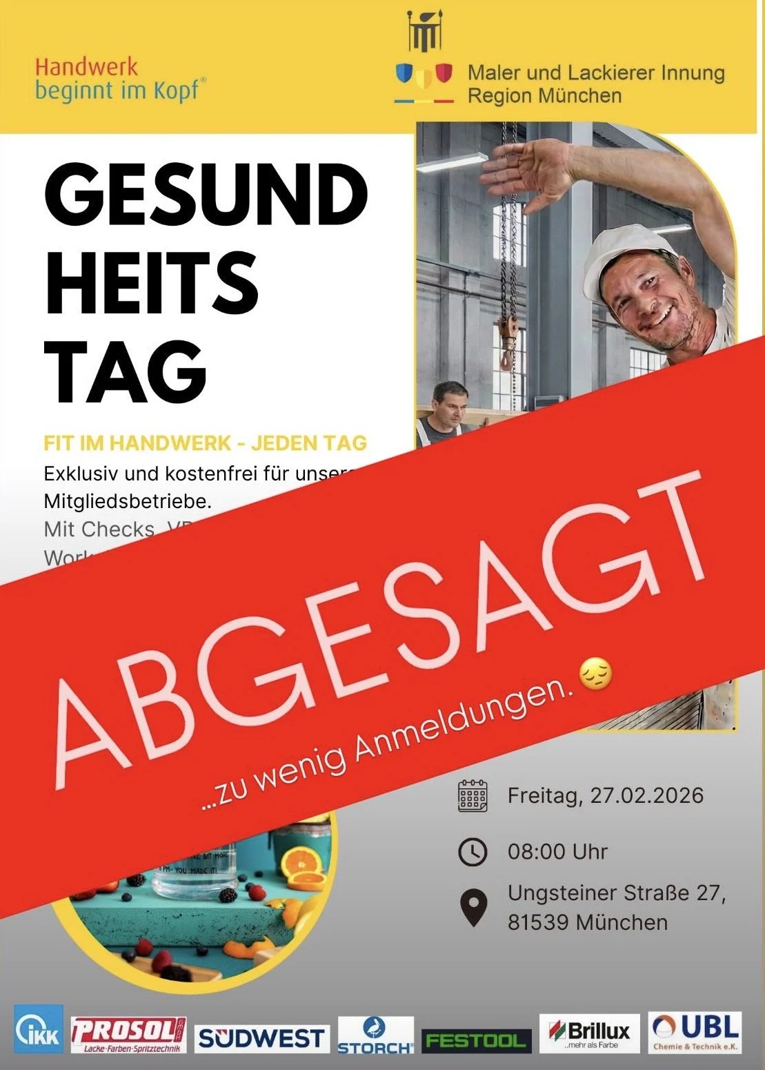 Gesundheitstag 2026: exklusiv für unsere Mitglieder