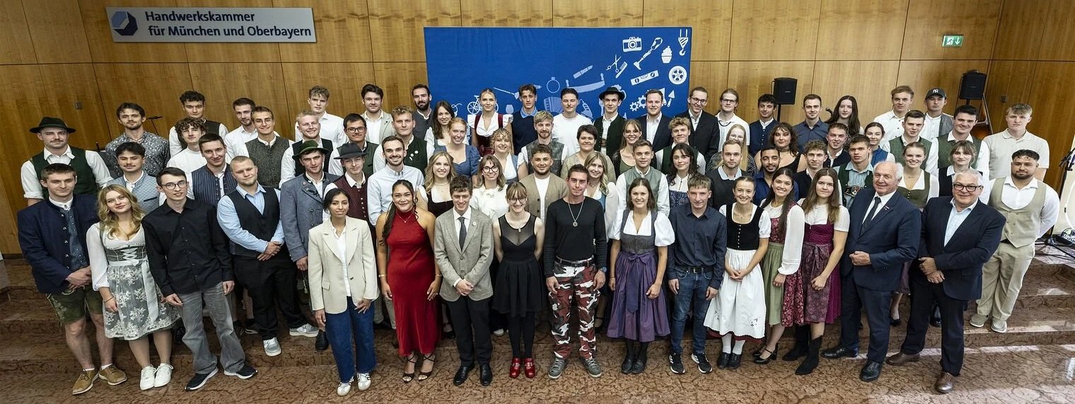 Deutsche Meisterschaft im Handwerk: Wir gratulieren allen Kammersiegern aus Oberbayern von Herzen - und sind ganz besonders stolz auf die Besten unserer Gewerke.