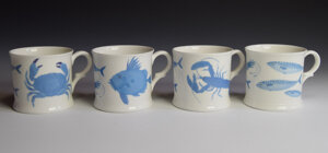 Palace Mugs
Crab, Lobster, John Dory, Mackerel and Shells, £10