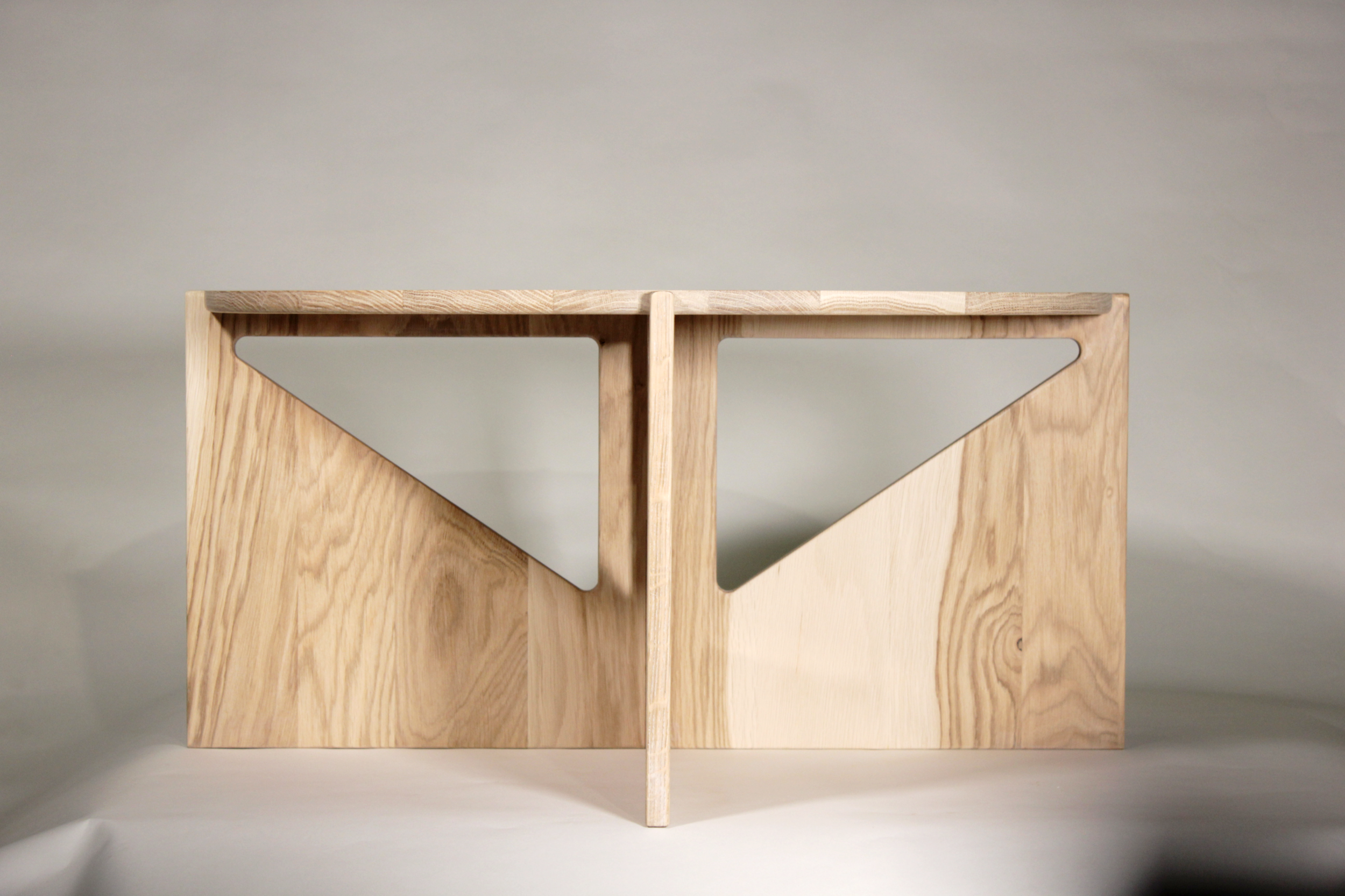 Oak coffee table
