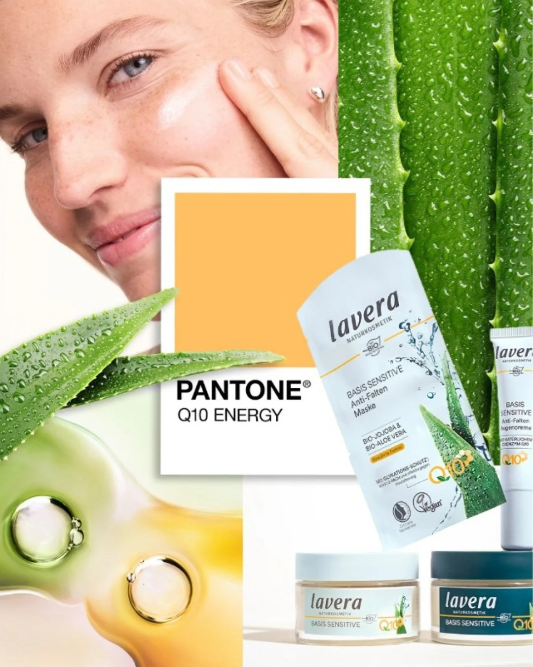 Q10 &ndash; energy for the skin ✨

Coenzyme Q10 is a natural component of the skin and plays an important role in the energy supply of cells. In facial care products, Q10 helps the skin to protect itself from oxidative stress and contributes to a smo