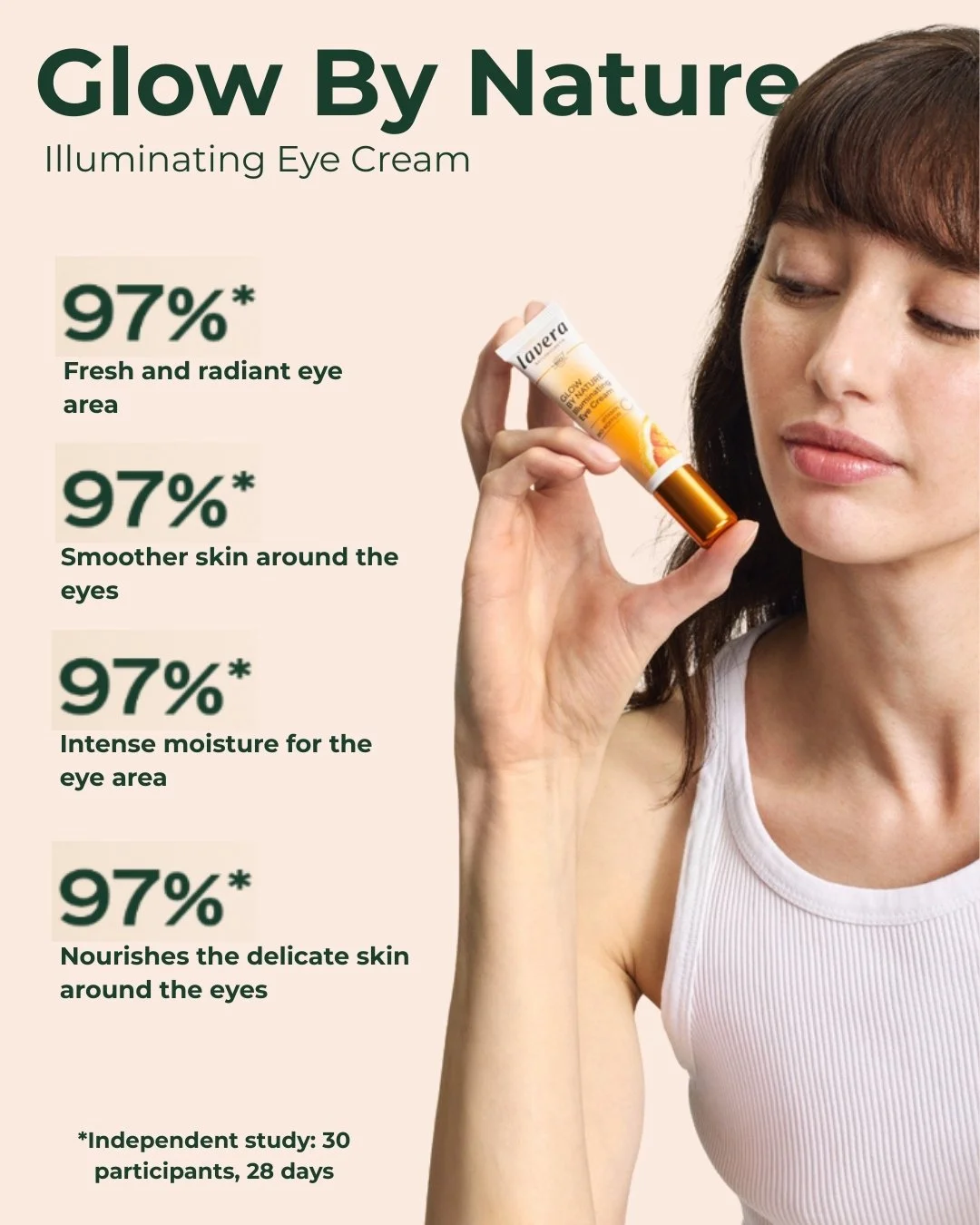 Did you know that adding this to your routine could make such a difference to how your undereye area feels? 🌷

Vitamin C is a real key ingredient: it supports the skin in its natural regeneration and acts as an antioxidant against external influence