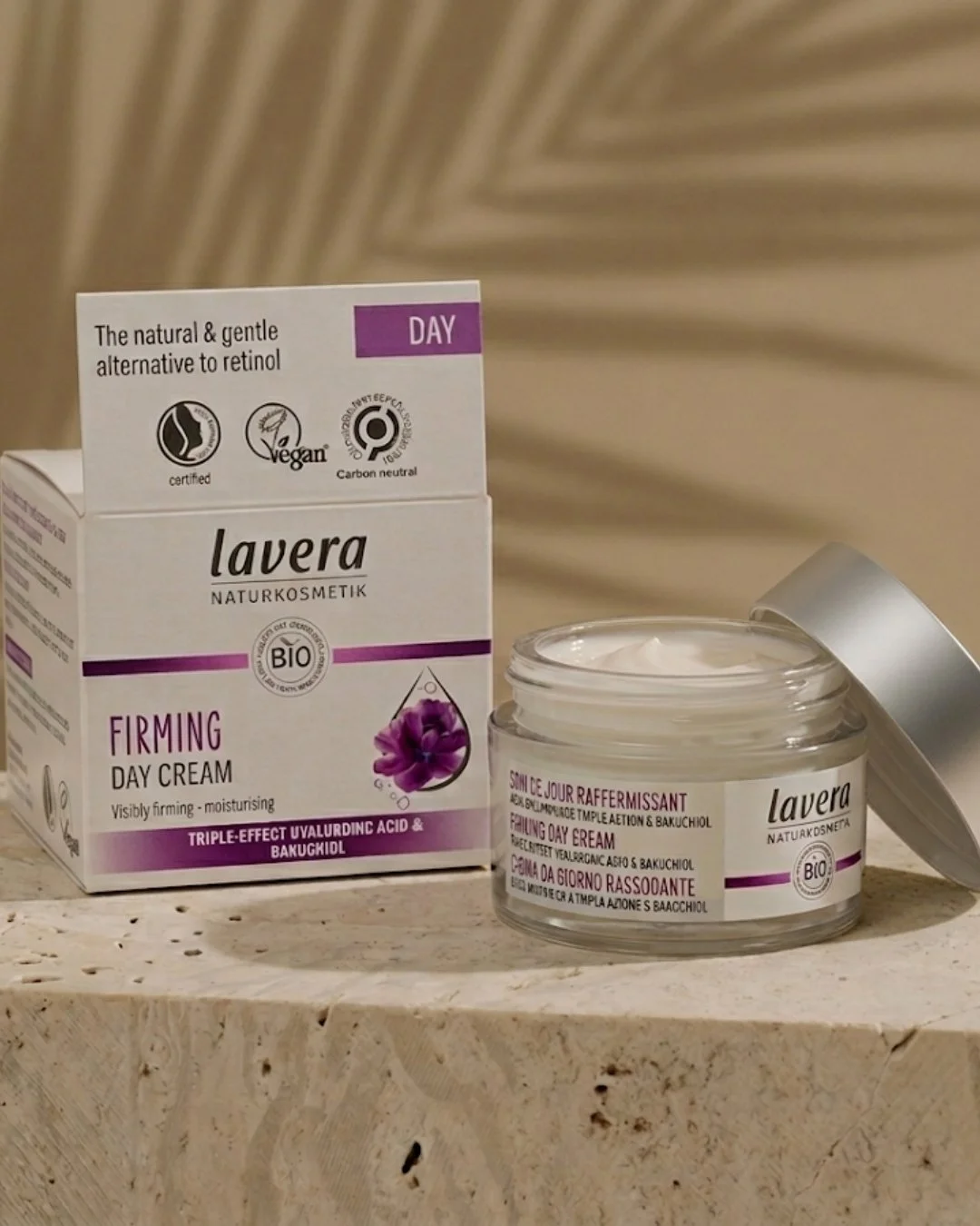 Experience the power of nature&rsquo;s most effective ingredients with our Firming Day Cream. Formulated with 3-fold hyaluronic acid and bakuchiol, this silky texture gently melts into your skin to naturally counteract the ageing process. It&rsquo;s 