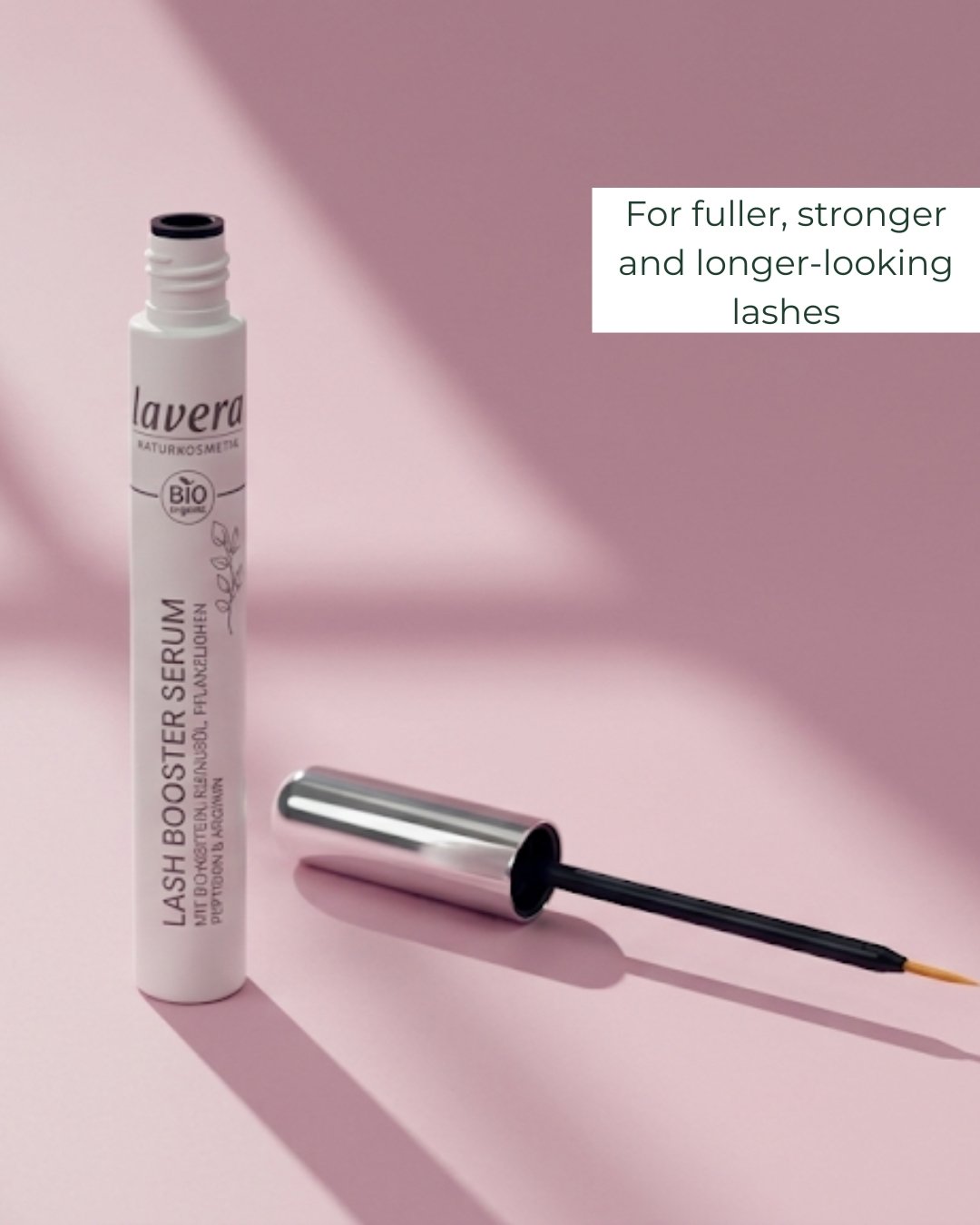 The secret to a fuller, stronger, and longer-looking lash line is here. Our Lash Booster Serum is a nutrient-rich, serum-like formula designed to nourish every lash from the root&mdash;without any sticky residue.

Perfect for fragile or brittle lashe