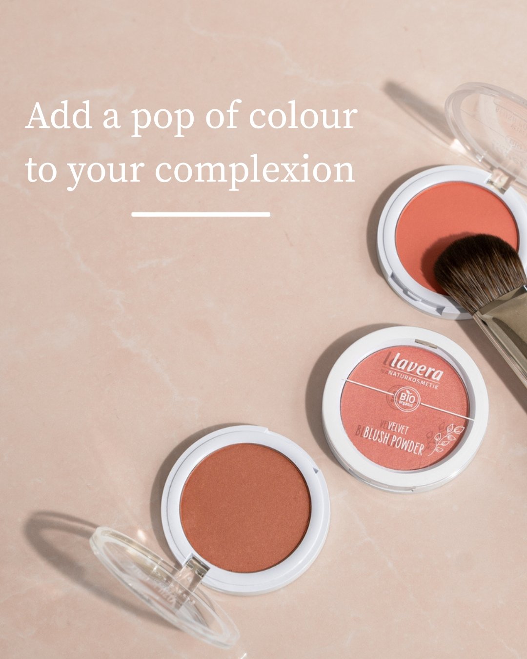There&rsquo;s nothing quite like a sweep of Velvet Blush Powder to wake up your complexion. Whether you&rsquo;re going for a subtle flush or a bold pop of colour, our buildable formula gives you total control.

www.lavera.co.uk
#makeup #powderblush #