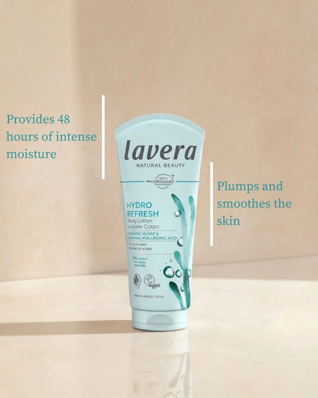 Experience 48 hours of moisture with our Hydro Refresh Body Lotion. Infused with organic algae and natural hyaluronic acid, this fast-absorbing formula leaves skin feeling revitalised and smooth without leaving a greasy feeling. 🌊

#bodylotion #body