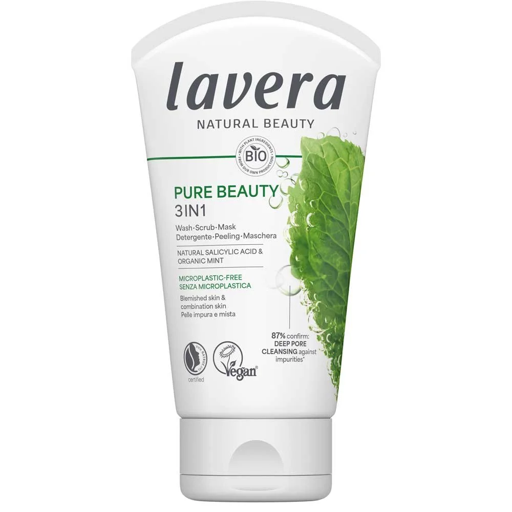 PURE BEAUTY 3in1 Wash, Scrub, Mask - 125ml