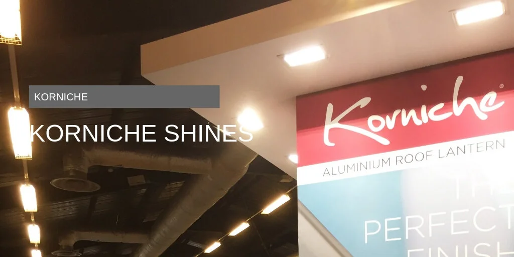 The Korniche shines at the biggest regional Homebuilding & Renovating Show