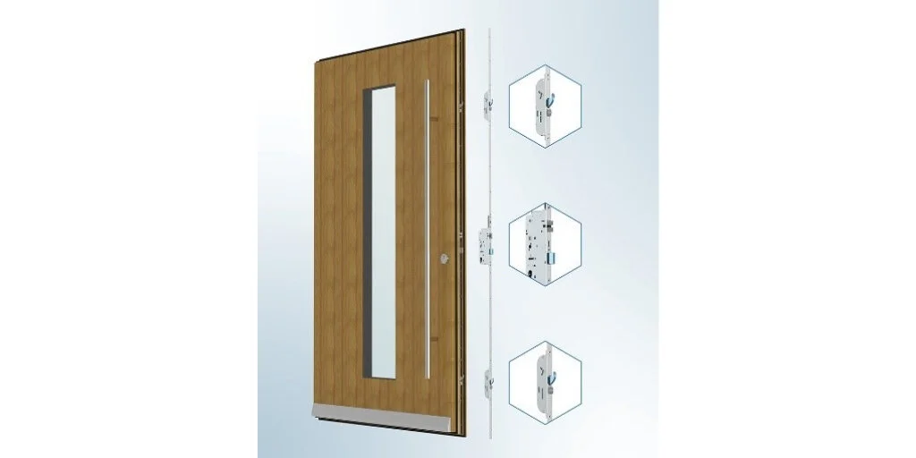 The New Self-locking Automatic Door lock from MACO