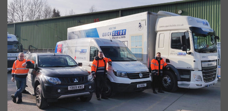 QUICKSLIDE UPGRADES TRANSPORT FLEET AS PART OF £2,000,000 INVESTMENT
