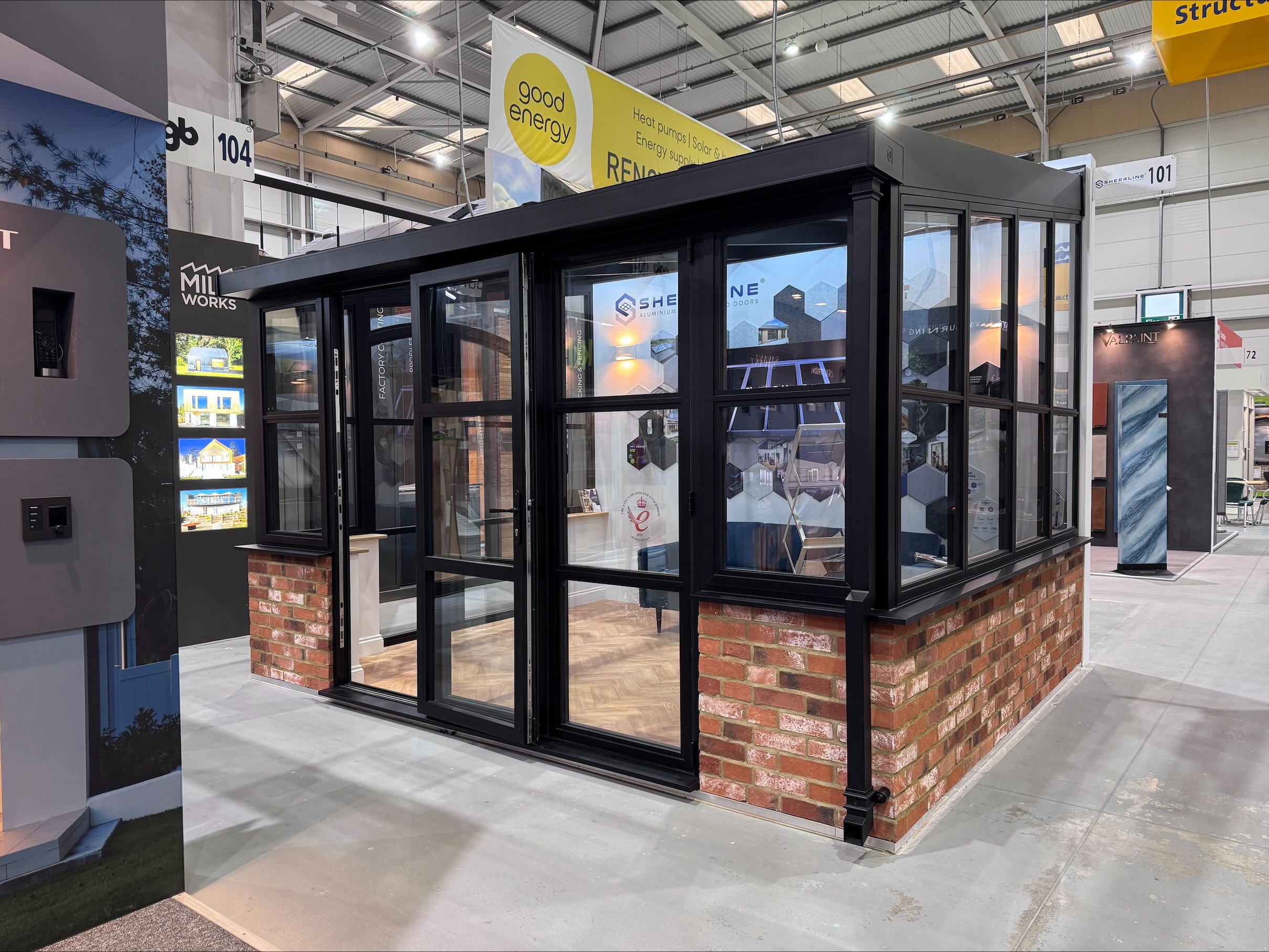 Sheerline Launches Permanent Stand at National Self Build &amp; Renovation Centre