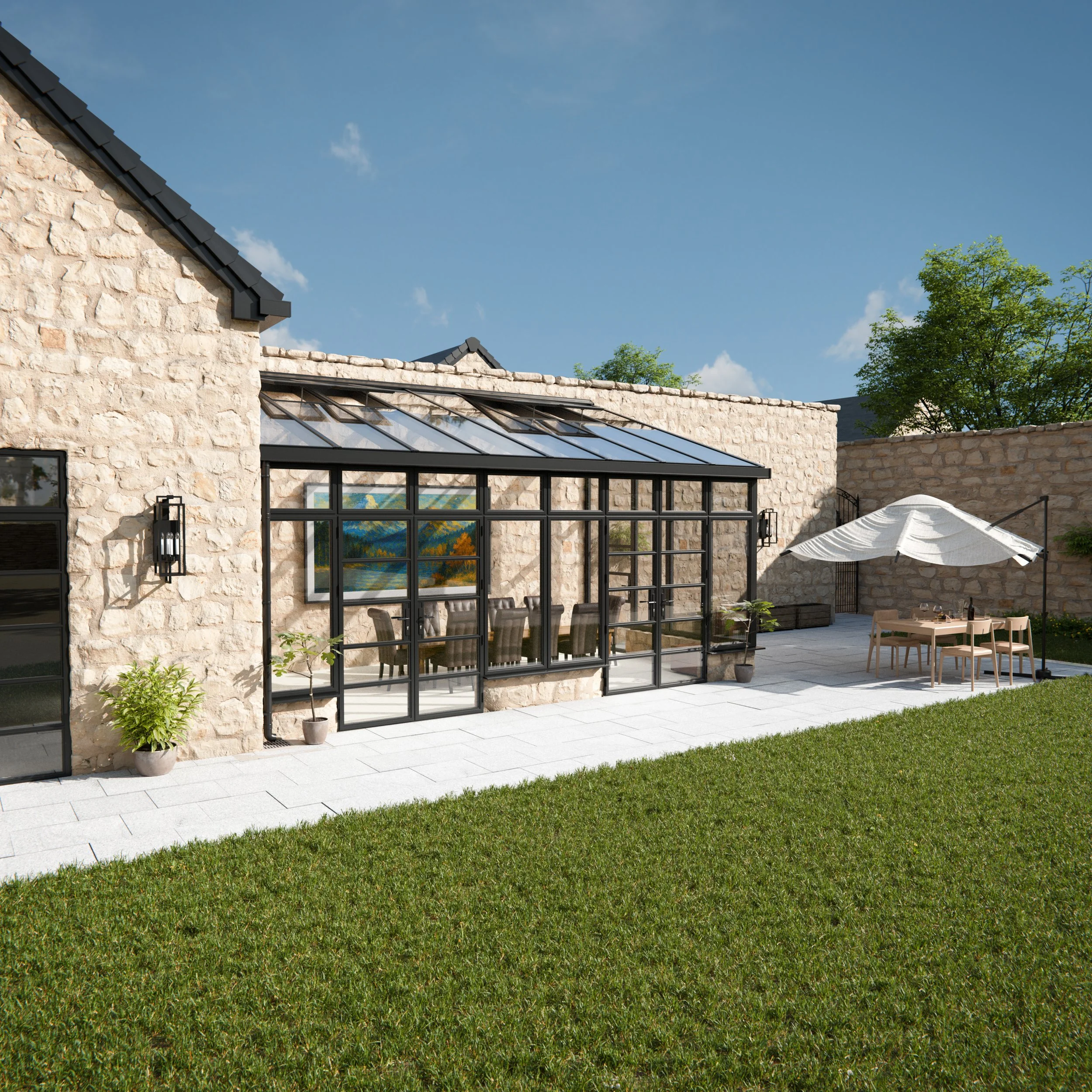 Sheerline Launches S3 Architectural Glazed Roof