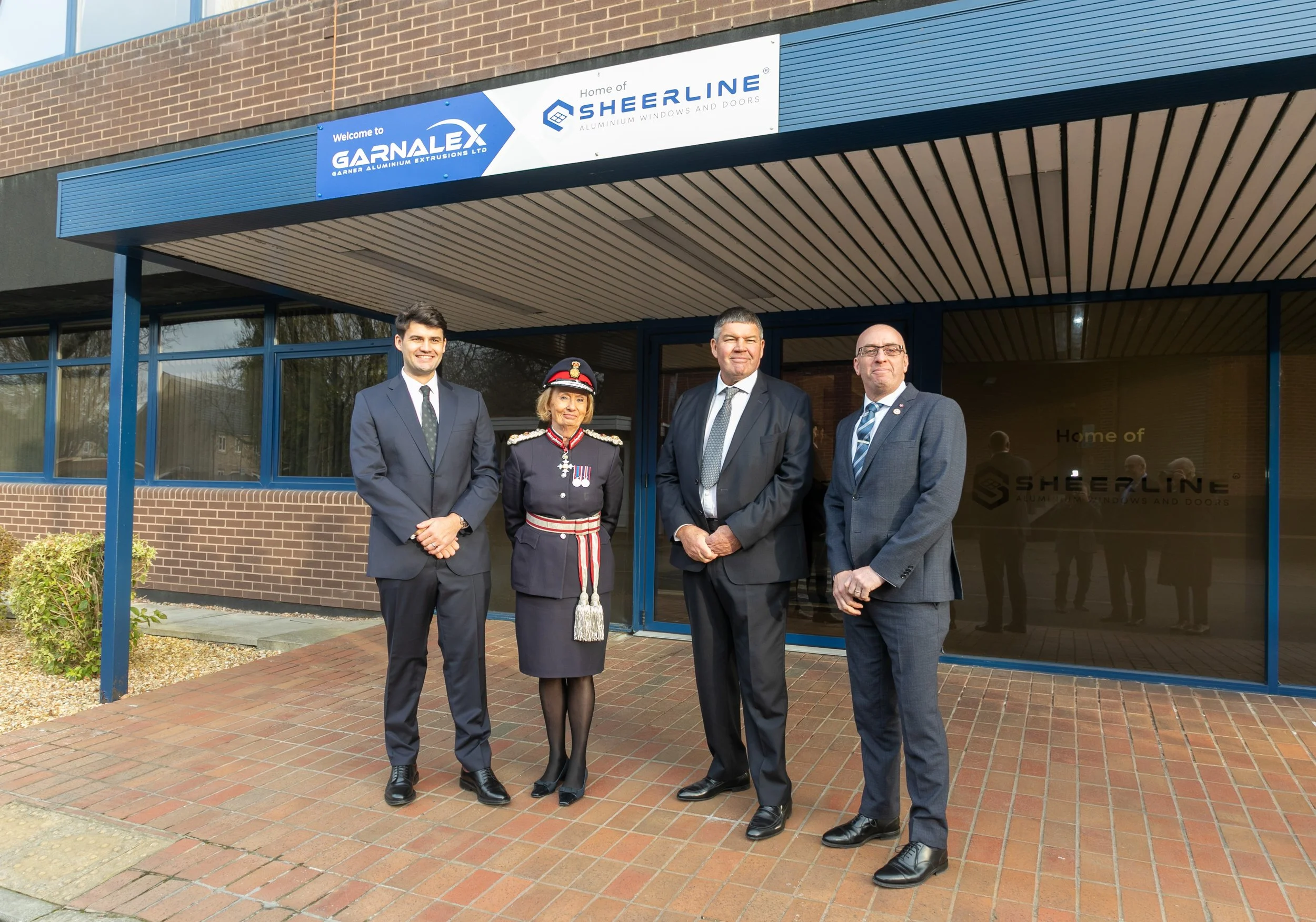 Garnalex Welcomes His Majesty’s Lord-Lieutenant of Derbyshire for King’s Award Presentation