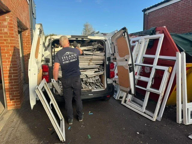 Island Windows Partners with REHAU Recycling to Bring Window Recycling to the Isle of Wight
