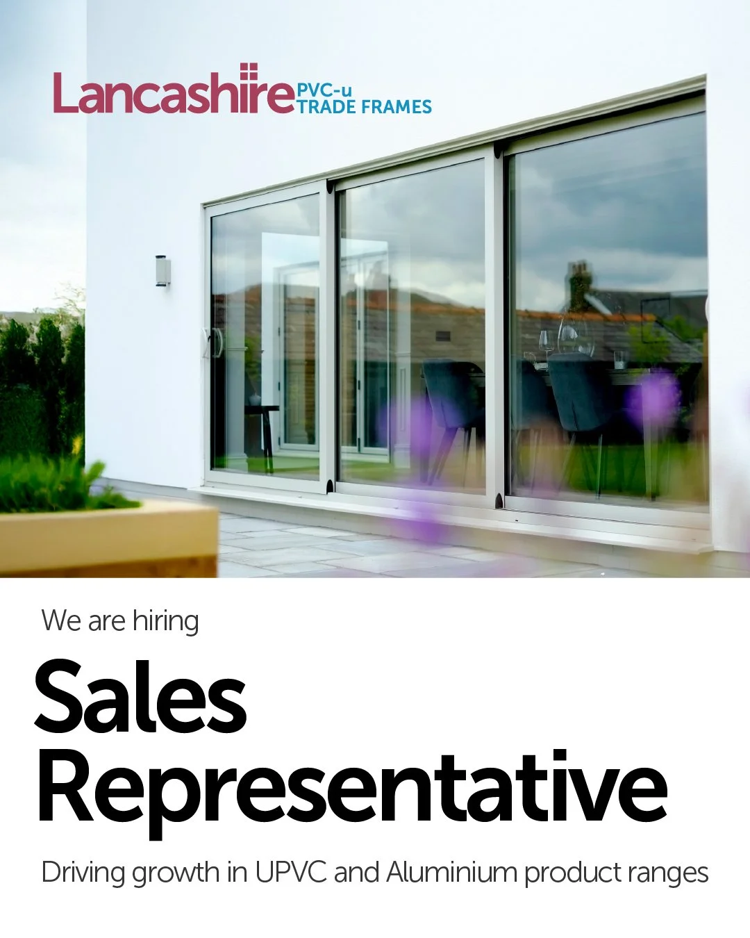 Sales Representative Wanted | Join Lancashire Trade Frames