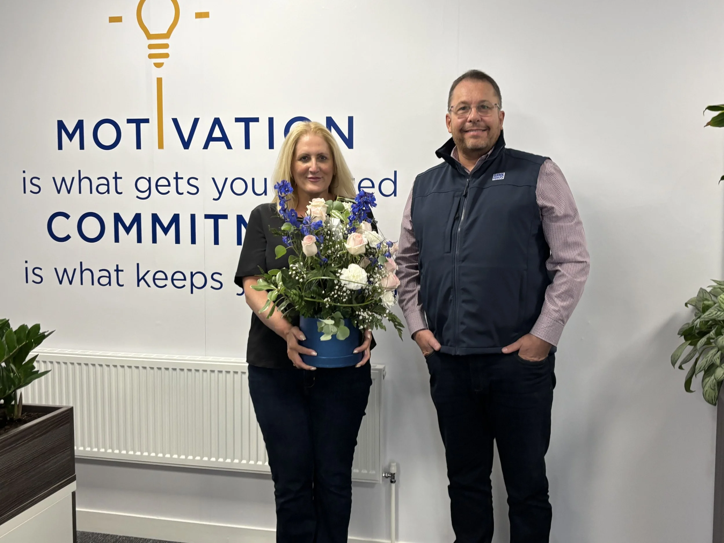 Winkhaus celebrates Anita Brinkworth’s 30 year milestone