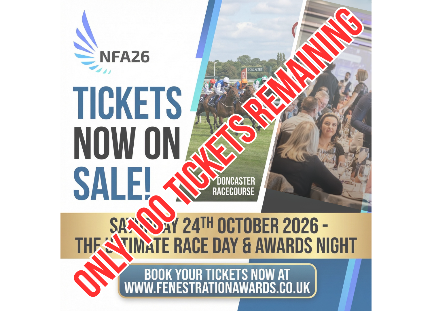 Final Countdown: National Fenestration Awards Just 100 Tickets Away From Third Consecutive Sell-Out