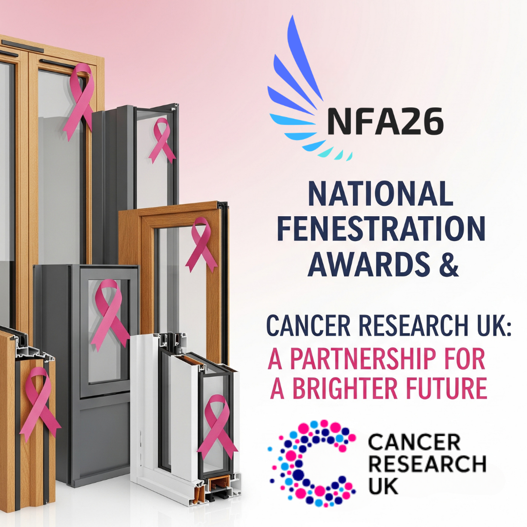 National Fenestration Awards Renews Vital Charity Partnership with Cancer Research UK for Second Year Running