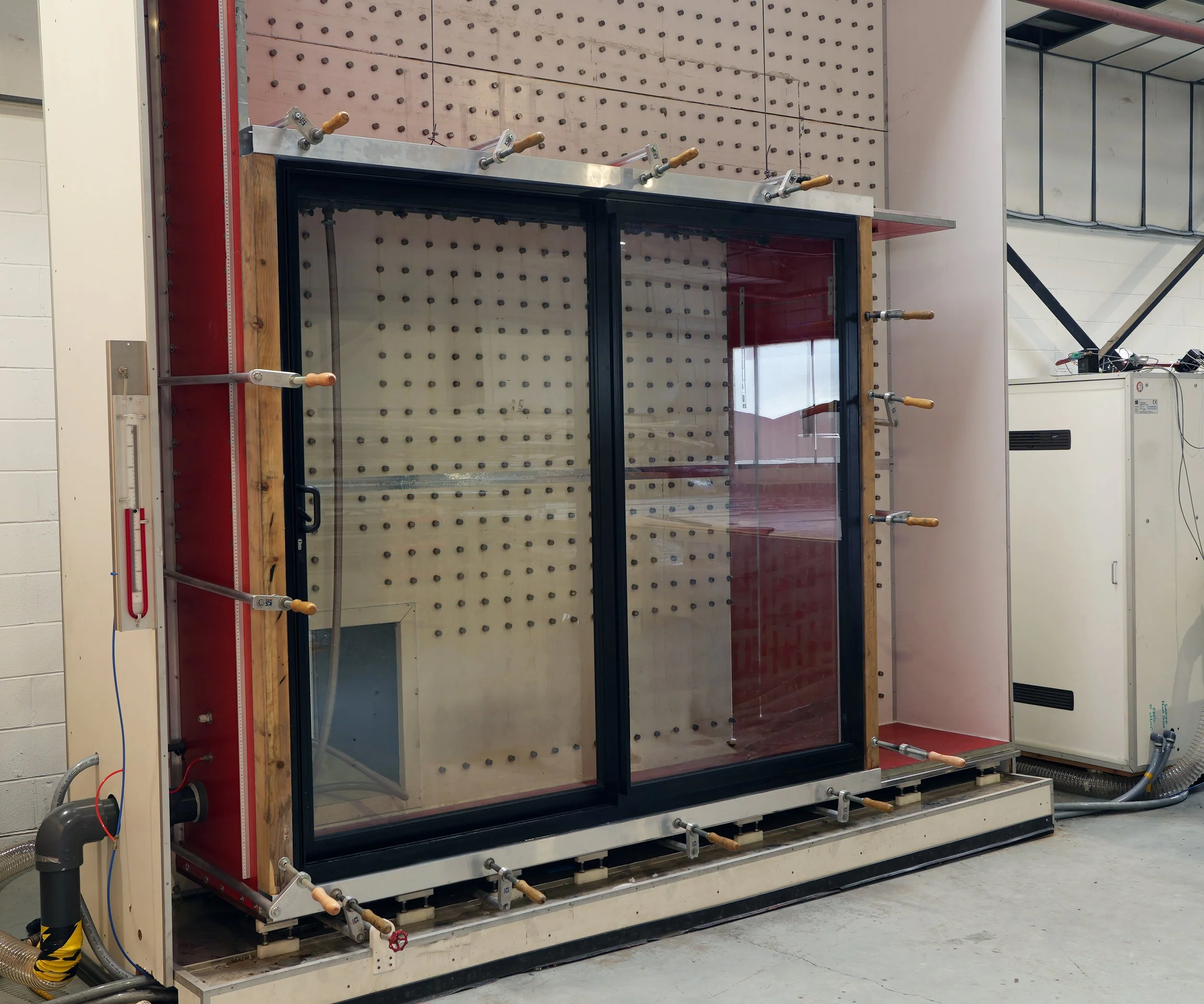 Sheerline Adds Weather Testing Rig to Manufacturing Site