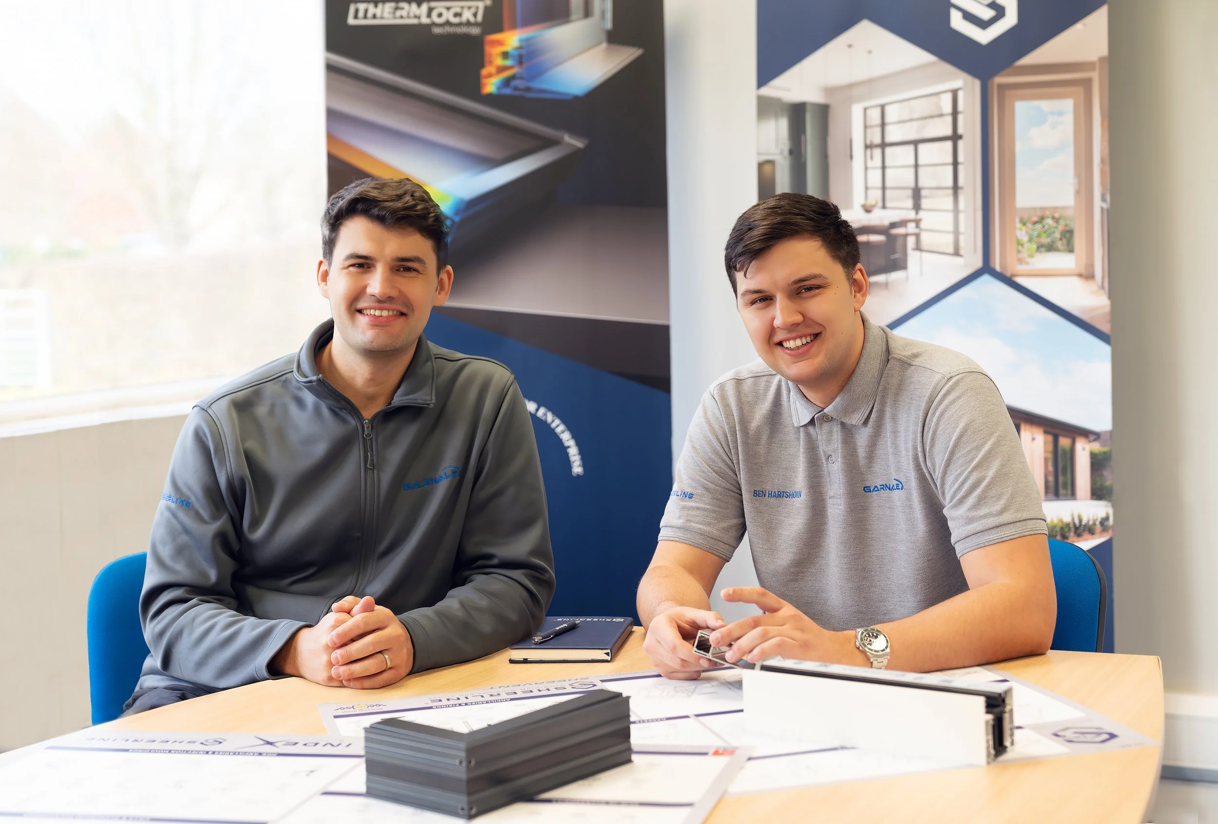 From left to right: Ross Hartshorn and Ben Hartshorn