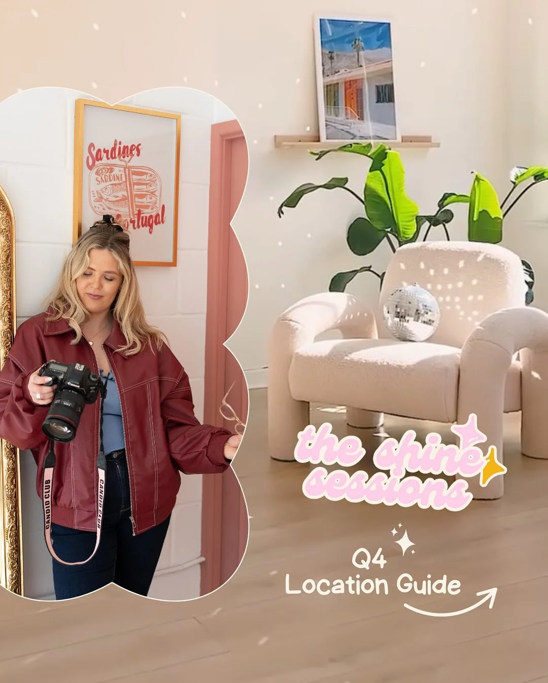 For this round of mini branding shoots you&rsquo;ll have two gorgeous studio options to choose from 👇

📍 Location 1, October 10th, Aesthetic Studios, London - features a &lsquo;founders corner&rsquo;, an arch set, living area with a stylish sofa &a