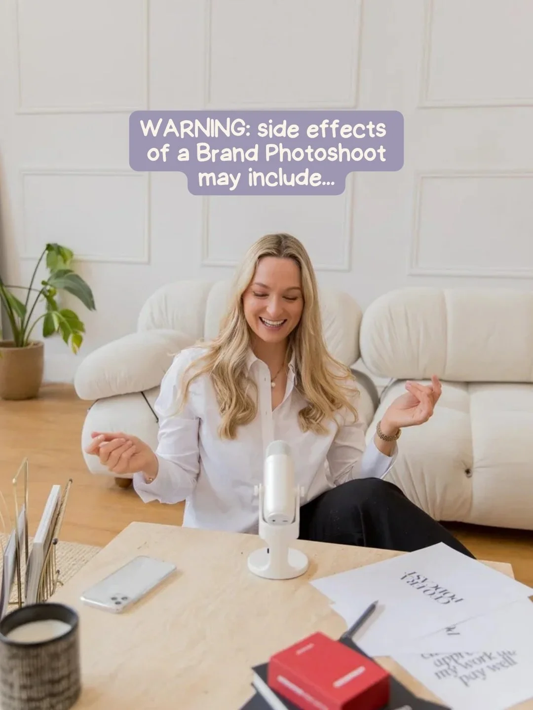 Don&rsquo;t say I didn&rsquo;t warn you ⚡️✨

If you&rsquo;re looking to boost your confidence and content, there are still a few spaces left on my upcoming Shine Sessions on 22nd May in London ✨

I&rsquo;ve also got a cheeky discount code for you 👀
