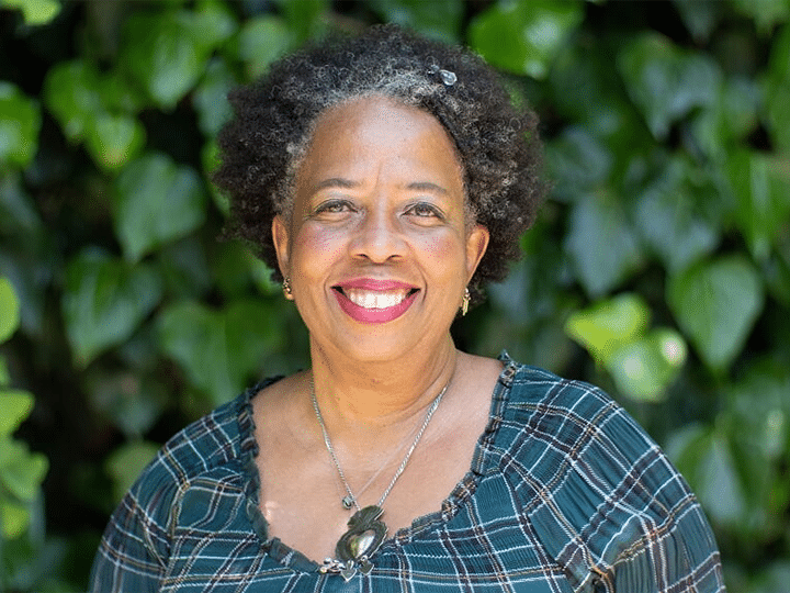 Former Berkeley City Councilmember Cheryl Davila smiling outdoors.