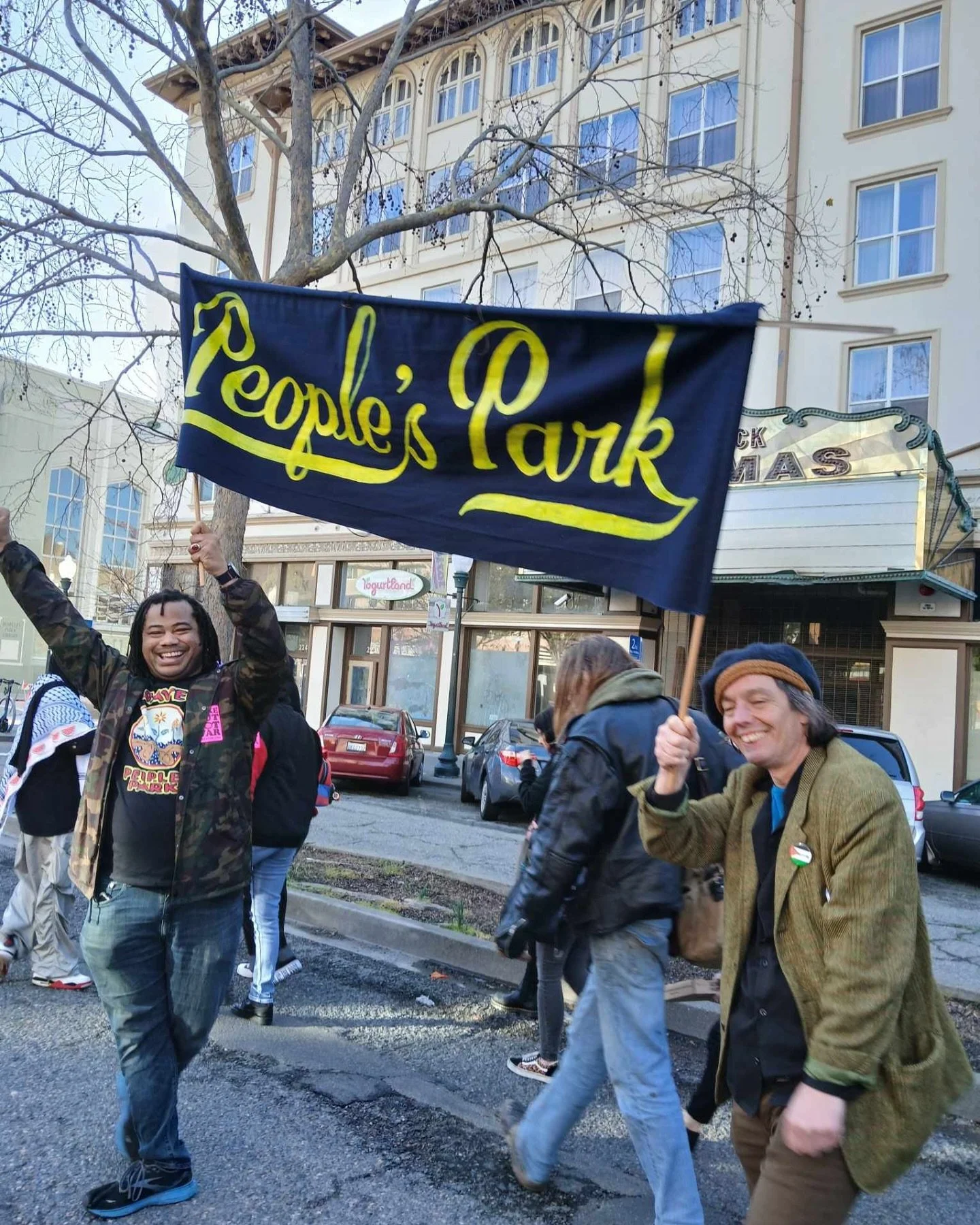 People&rsquo;s Park lives because we do! ✊💚 Marching with Berkeley High students, I felt strong, powerful, and deeply connected to this fight. As I step into my 30s, I feel the weight of responsibility&mdash;building a life, a family, a future&mdash