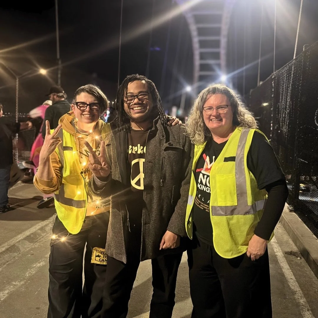 I visited a NO ICE action and honestly, what stayed with me most was the joy.

People showed up with music, lights, laughter, and care for one another. In a moment where fear has been heavy, this felt like resilience in real time.

I keep thinking ab