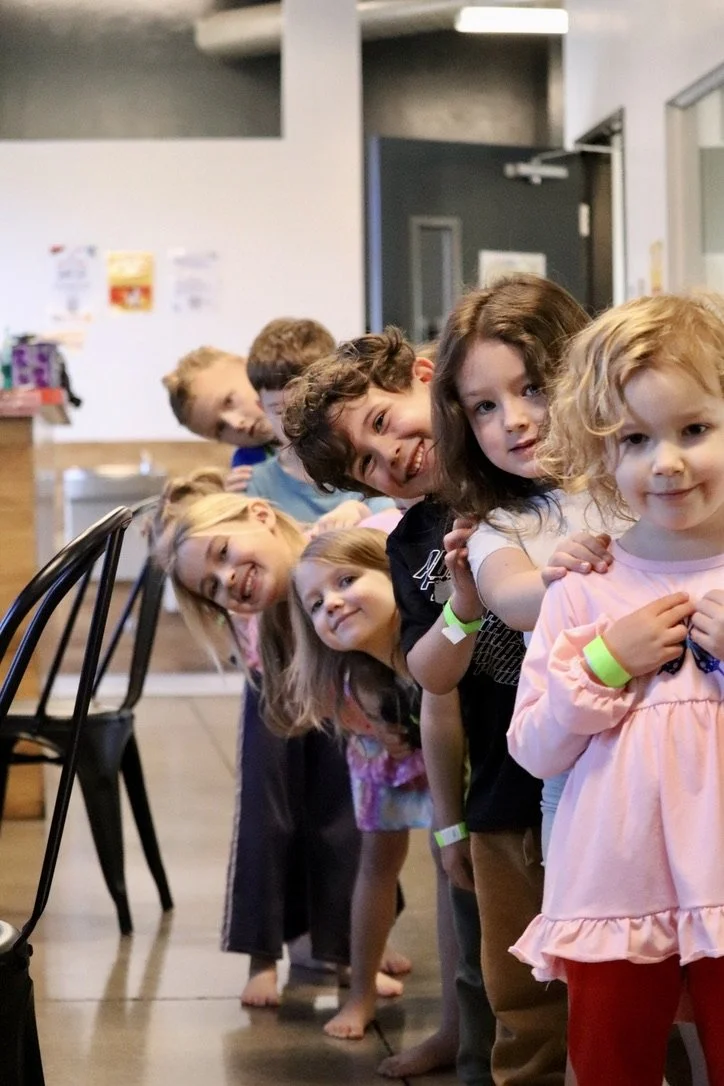 
Whew! We've worked up quite the appetite. Pit stop to wash hands and get ready for our morning snack break.