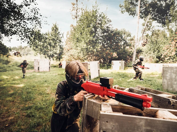Kalas/Barnpaintball — Västerås Paintballpark