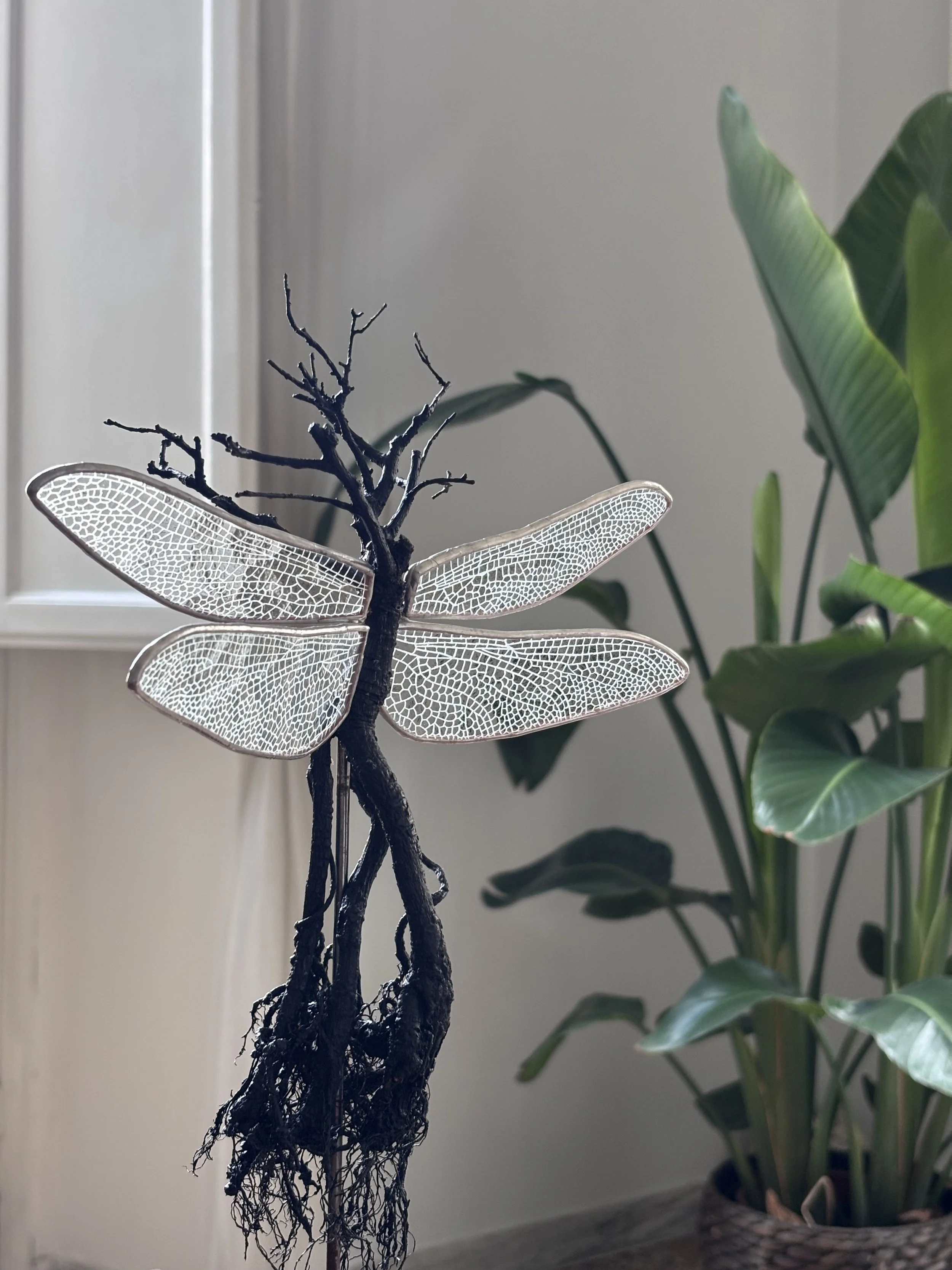 Holding On - Bonsai  (Hand engraved wings)