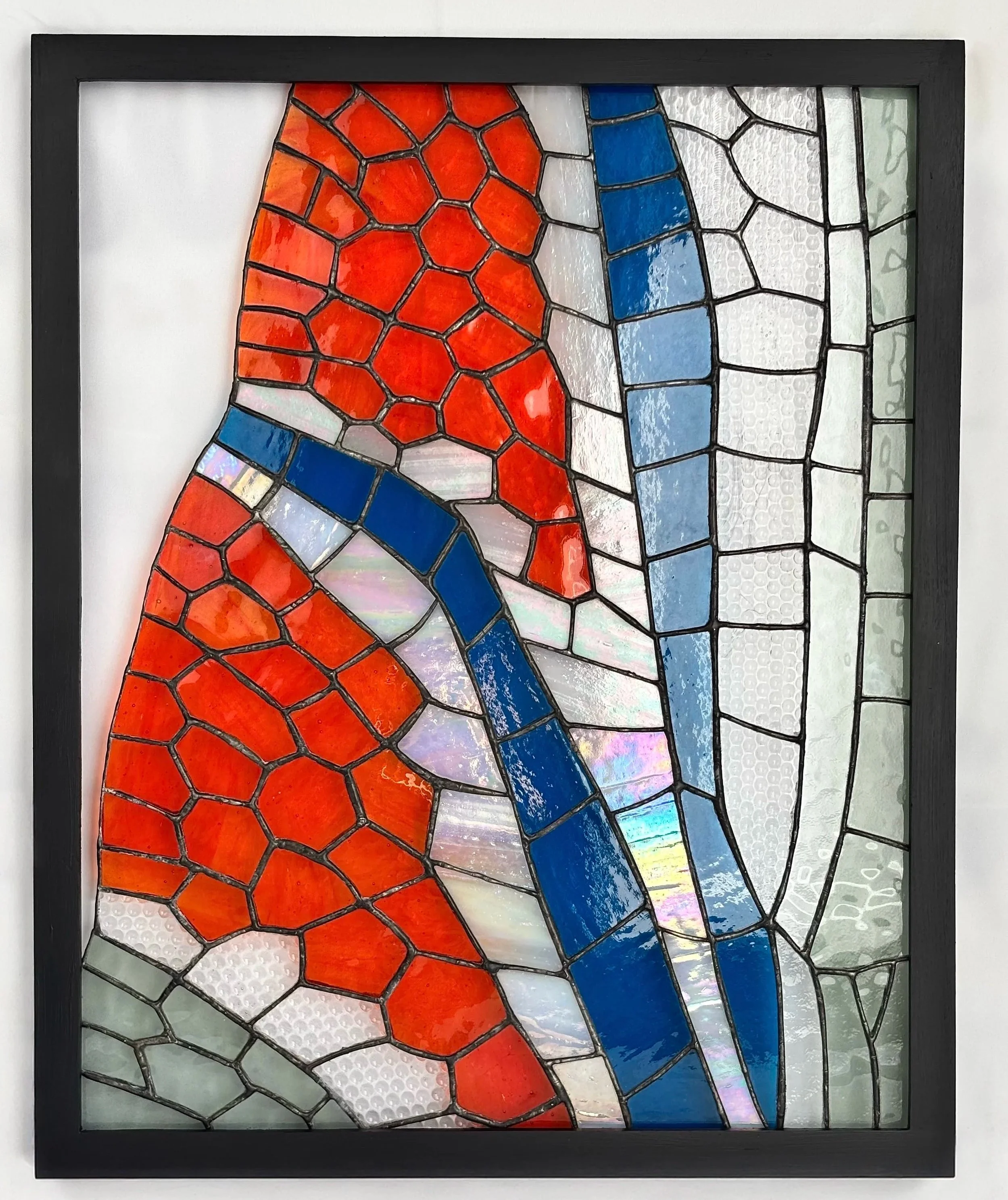 Growth: A Suspended Reminder, contemporary glass artwork by Jennifer Hackett