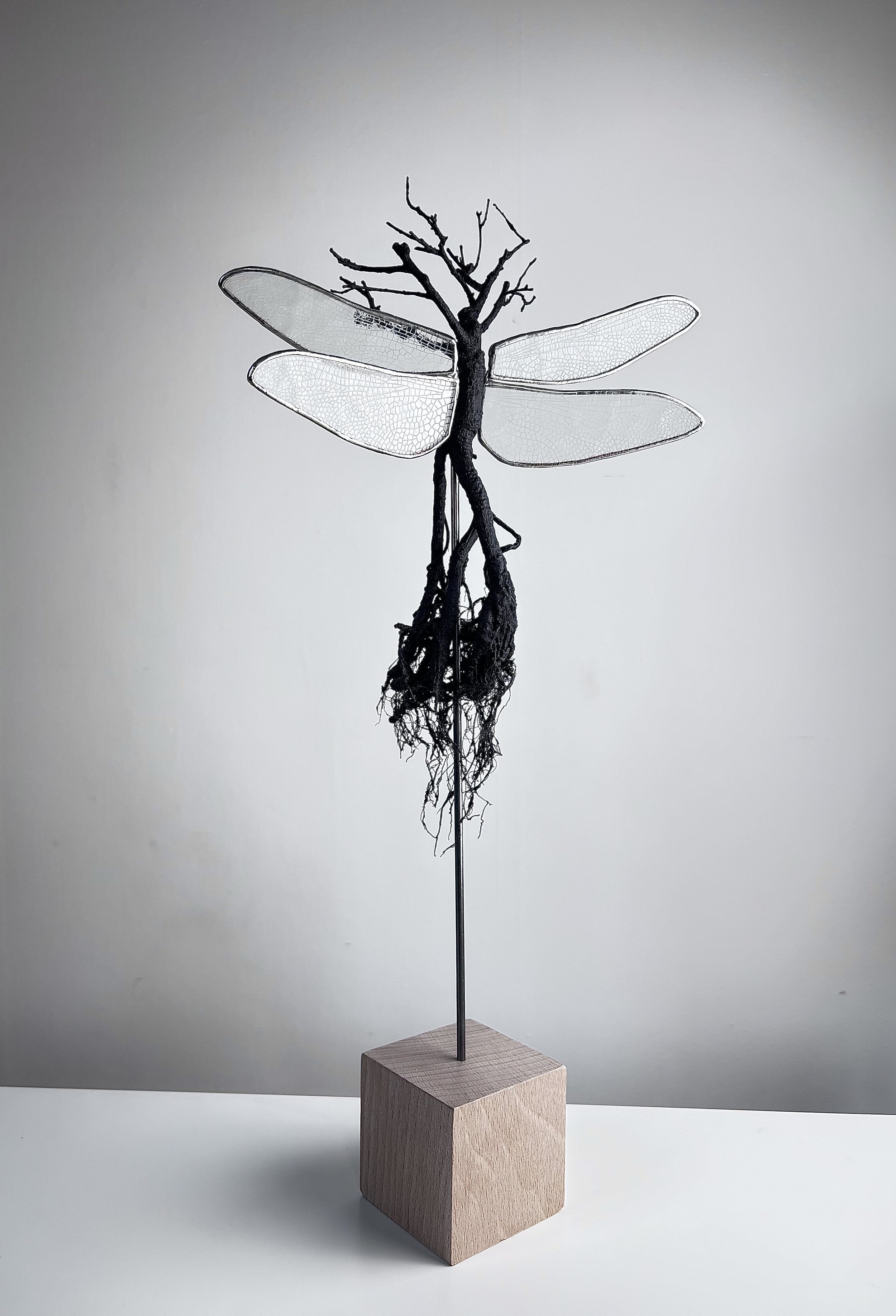 Holding On - Bonsai  (Hand engraved wings)