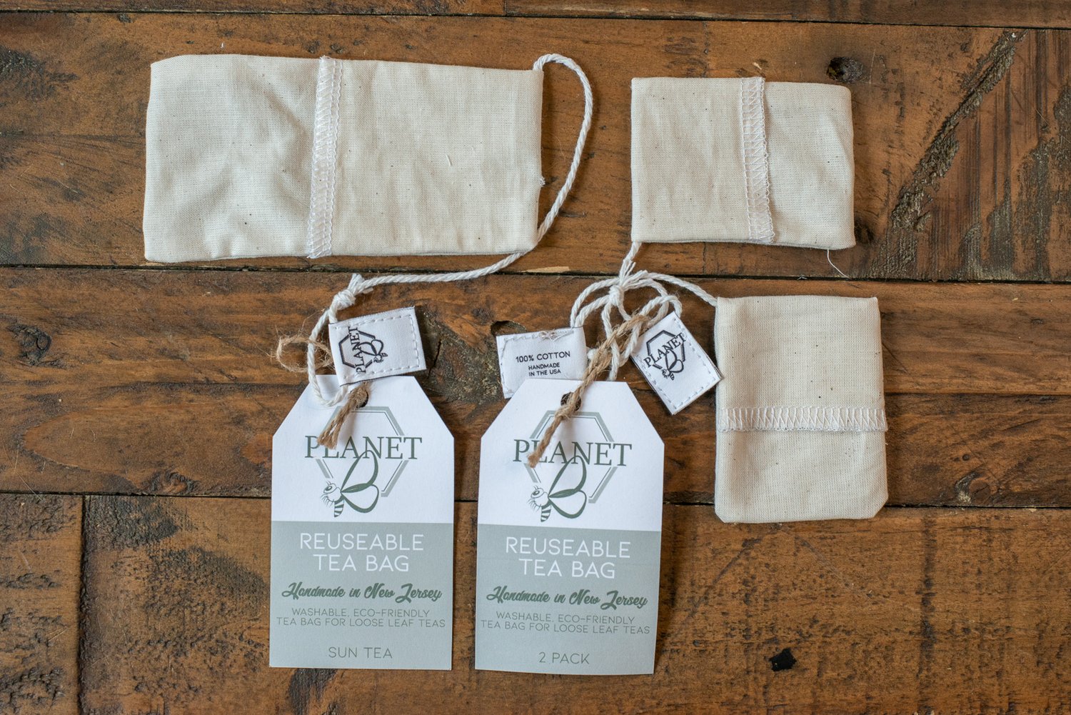 Reusable Tea Bag - 2 Pack — Planet B, Inc.