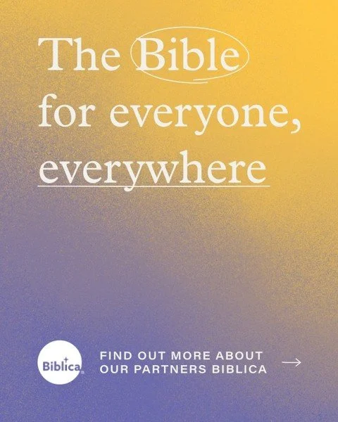 Thanks to the generous work of our partner @Biblicaeurope, The Word One to One is available in English, Spanish, Ukrainian and Luganda &ndash; meaning that more people around the world can read what the Bible says, together. 

Biblica&rsquo;s transla