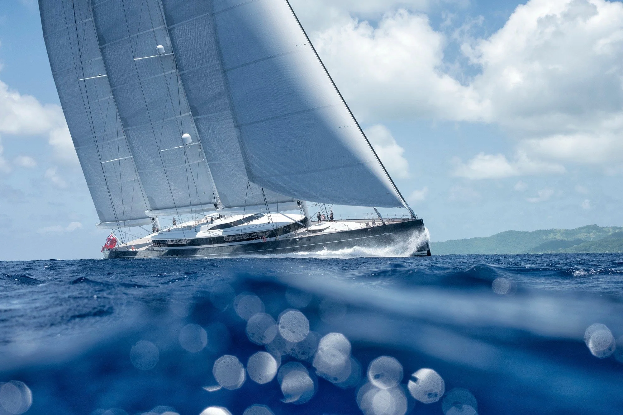 SY Sea Eagle - sailing yacht sea eagle with Carbo-Link CL SOLID carbon rigging package
