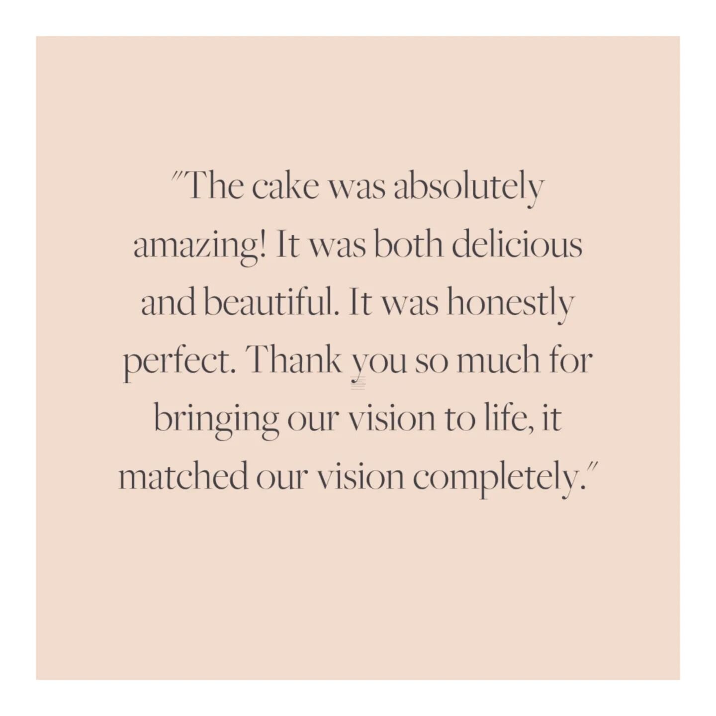 It honestly means so much to receive feedback like this, always so grateful. 🧡

It's been a very busy few weeks and I can't wait to show you some of this season's wedding projects. There have been so many beautiful, striking and personal designs ove