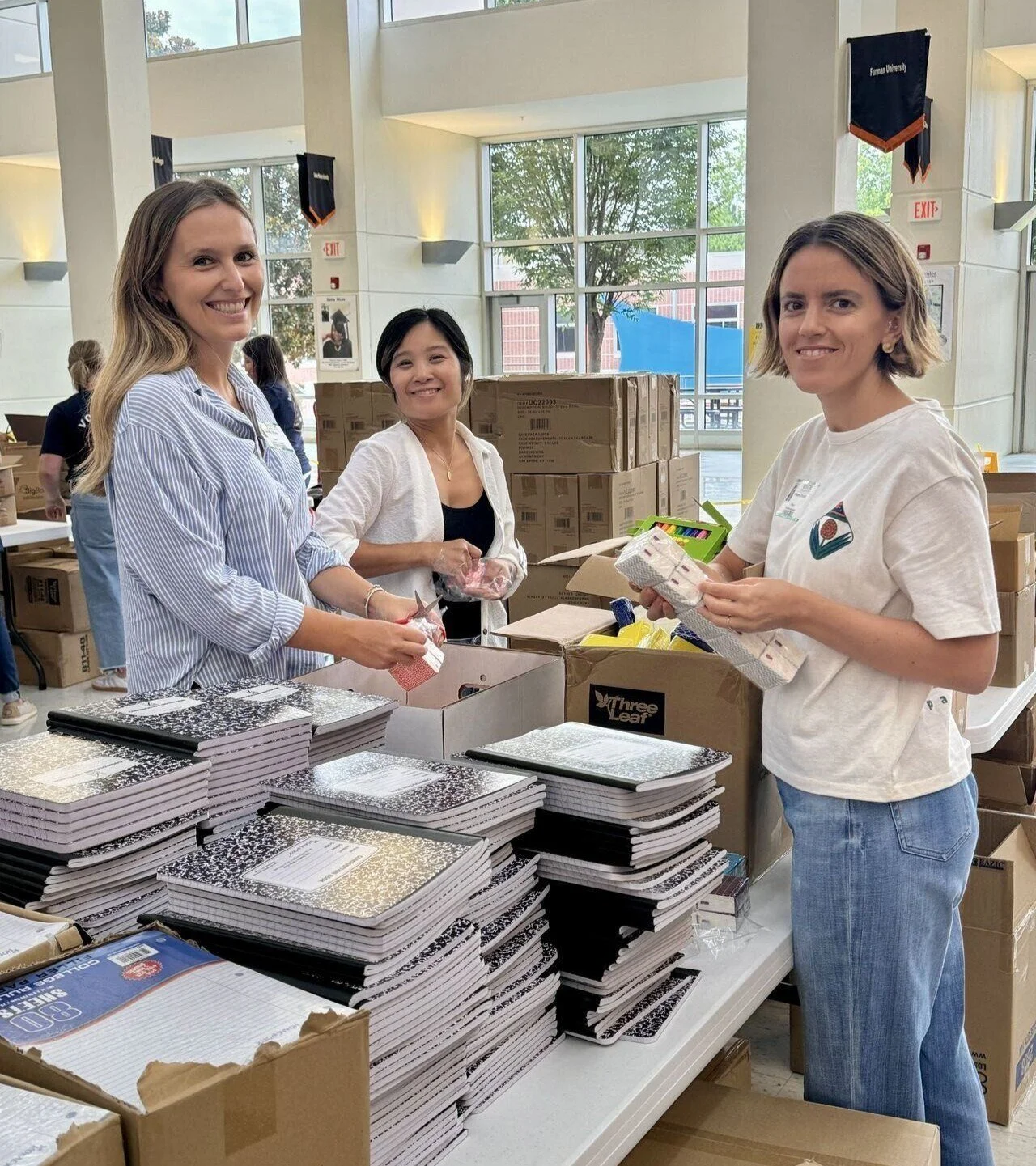 Forge team members volunteering in Greenville, SC