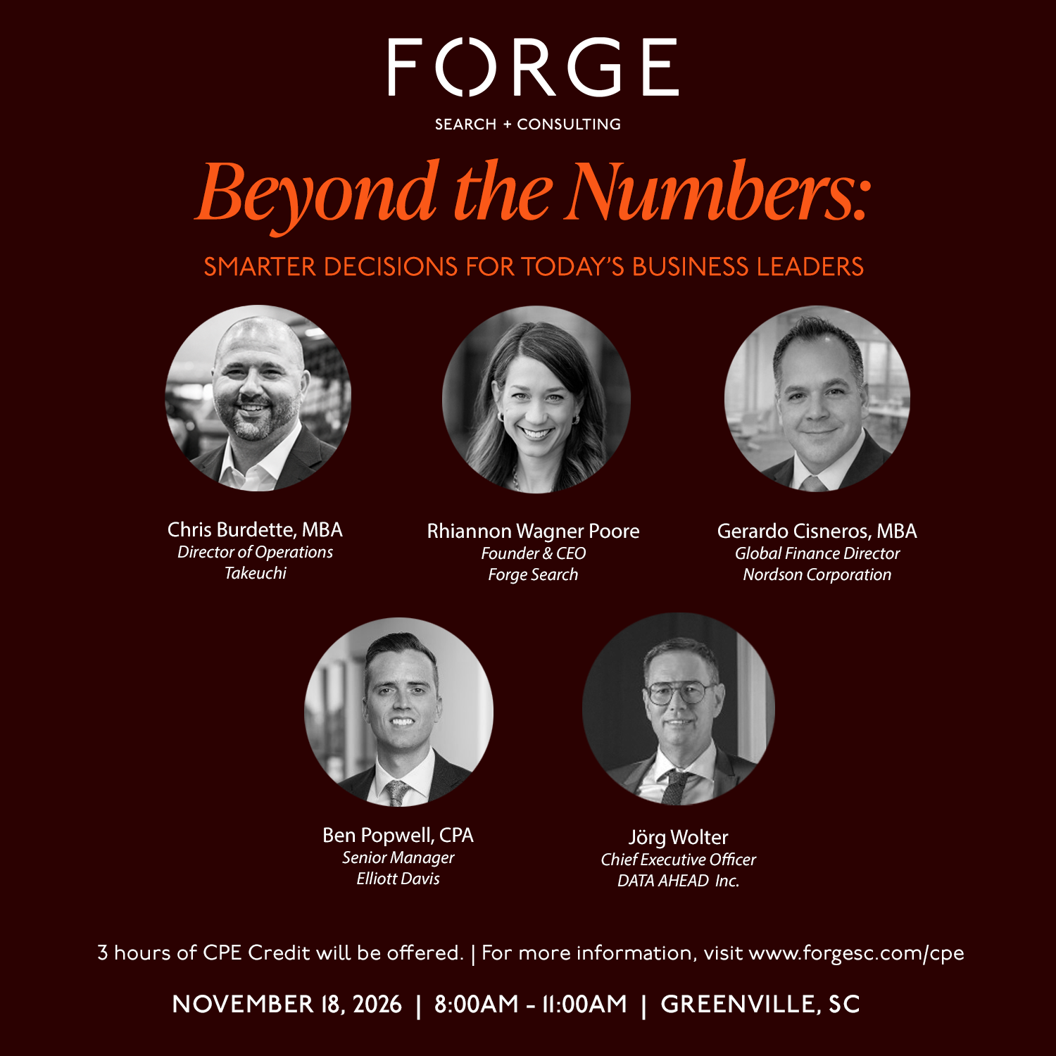Forge Search Continuing Professional Education Event
