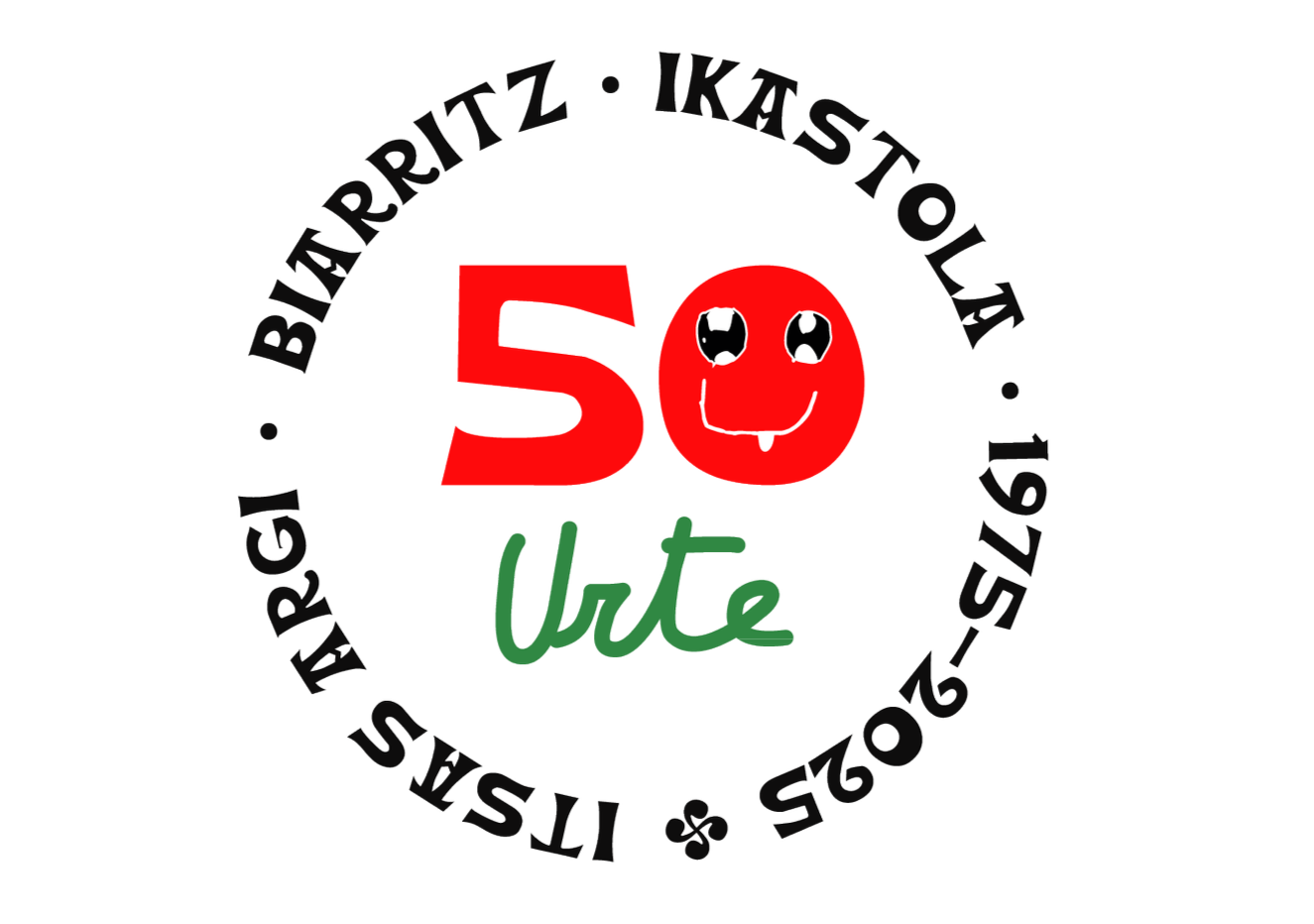 50 urte logo