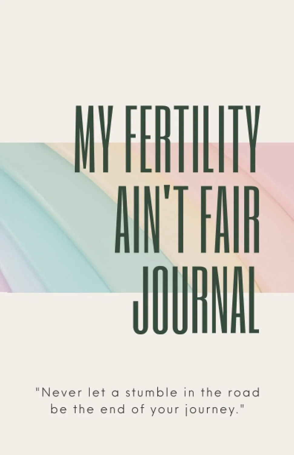 The infertility journey is anything but fair. From one advocate and sufferer to another, I have been in your shoes and know the true value of having a journal for your journey. This journal can be used as a therapeutic way to document your Trying to 