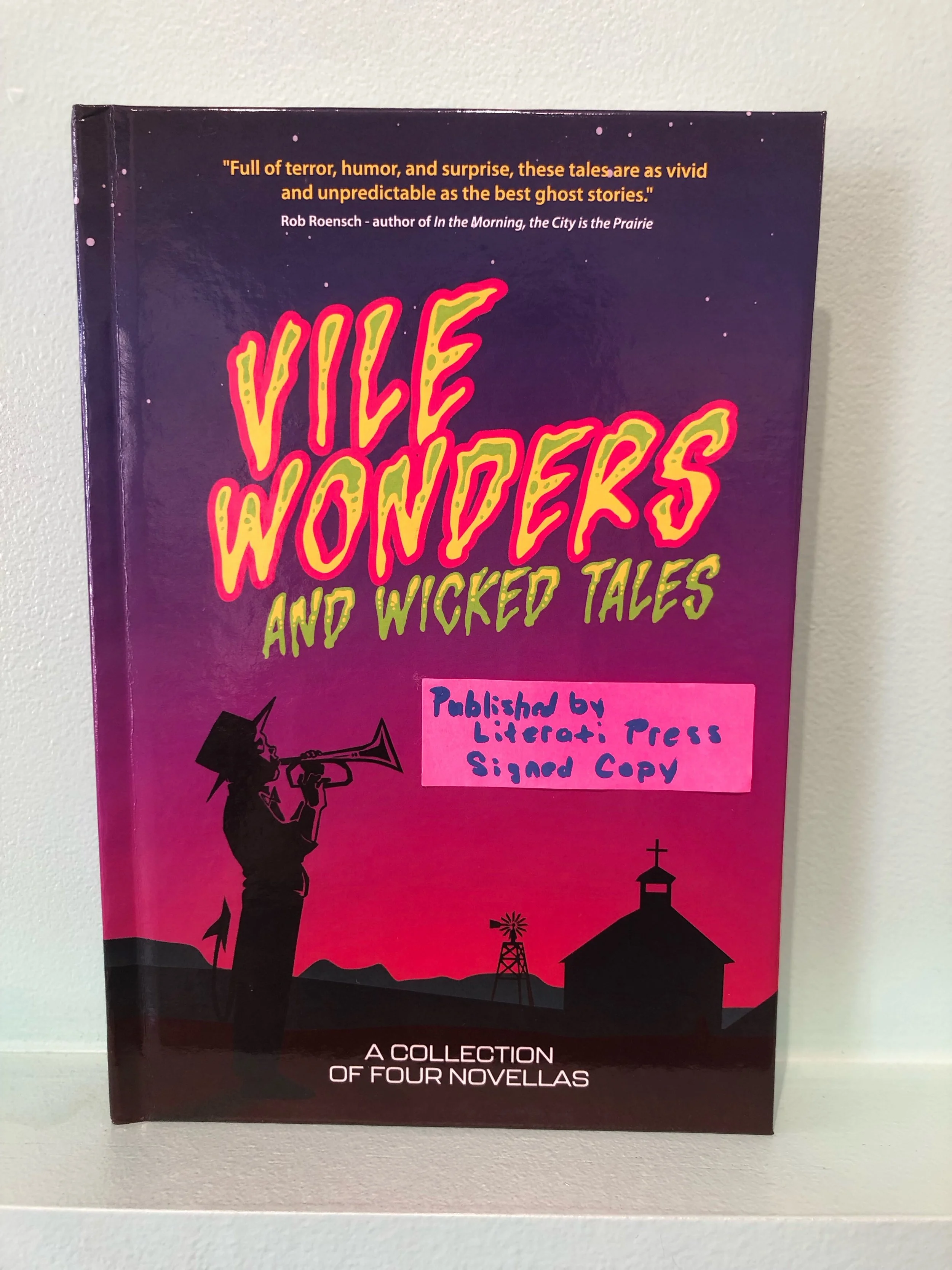 #NewReleaseTuesday. Come check out Literati Press&rsquo; new release Vile Wonders and Wicked Tales. We still have a few signed copies. While you&rsquo;re here check out some of the other new releases.